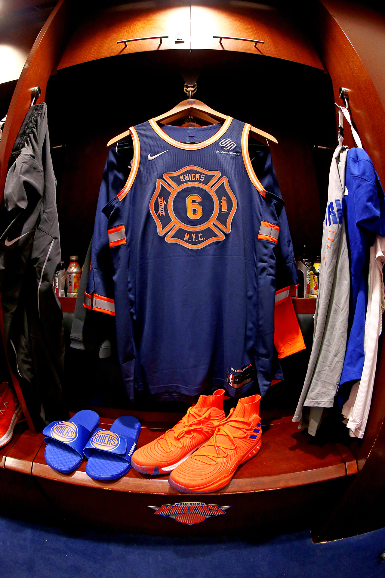 Knicks Unveil City Edition Uniforms Paying Homage to Firefighters & Their  Families