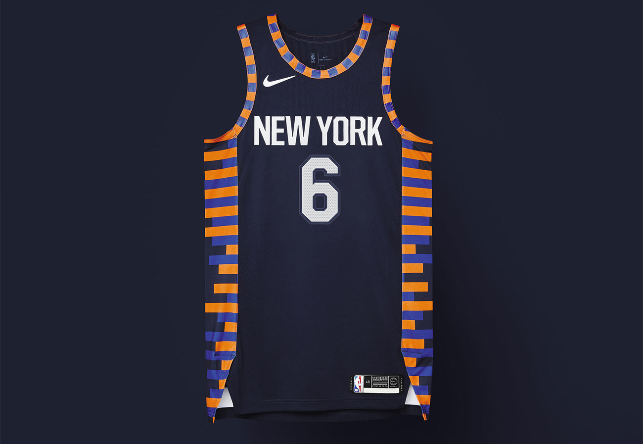 Knicks x Nike Wear New York 2018-19 City Edition Uniform